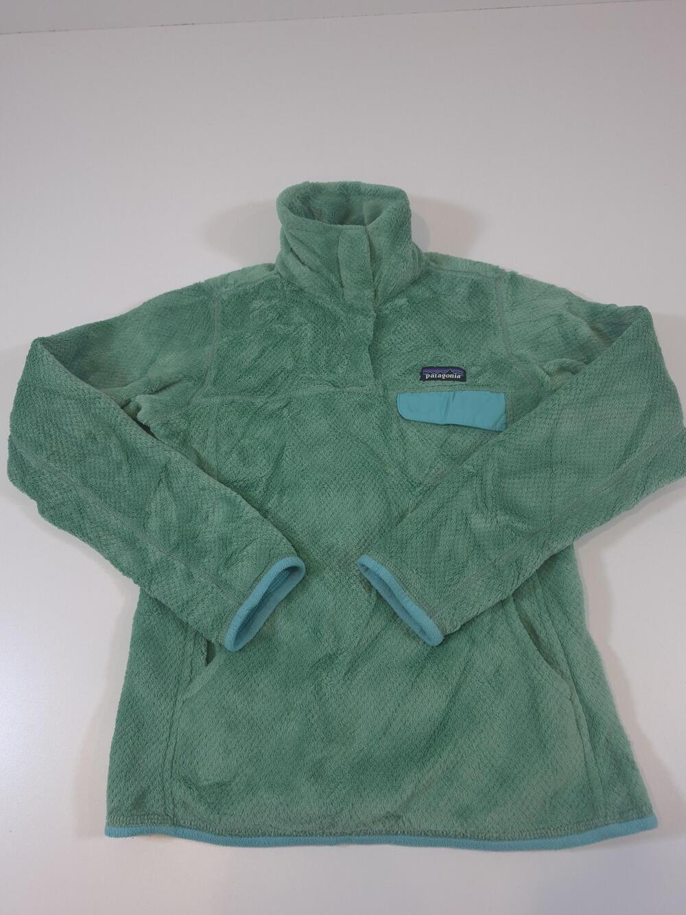 Patagonia Women's Re-Tool Snap-T Fleece Jacket Pullover Green XS STY25442SP16